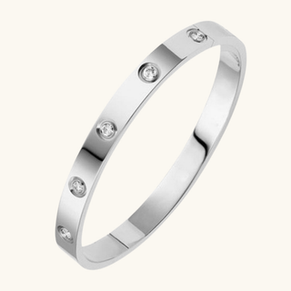 ETERNITY DELUXE - Silber Zirkon Armband