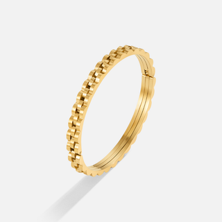 Renee Großer Goldener Armreif