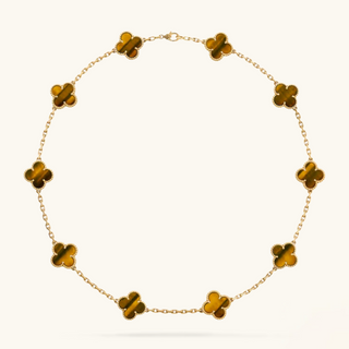 CLOVER - 10 Motive Tiger Necklace