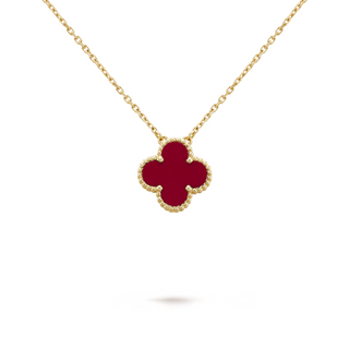 CLOVER - Red Necklace