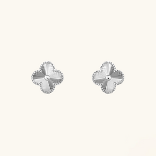 CLOVER - Silberohrringe