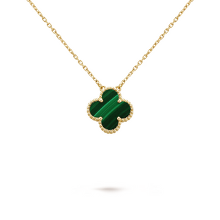 CLOVER - Green Necklace