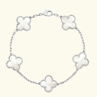 CLOVER - White Bracelet