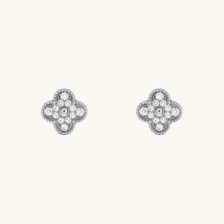 CLOVER - Silberohrringe Prestige