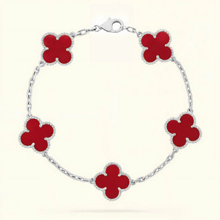 CLOVER - Rotes Armband
