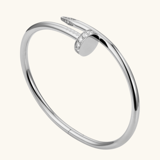 ELEGANCE NAIL - Silber Zirkon Armband
