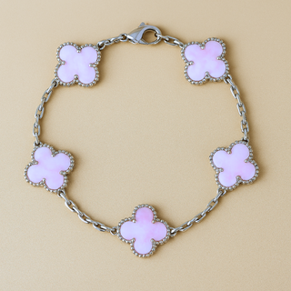 CLOVER - Pinkes Armband