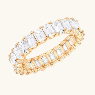 Kubischer Ring in Gold