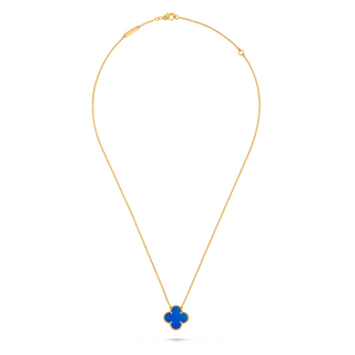 CLOVER - Blue Necklace