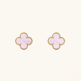 CLOVER - rosa Ohrringe