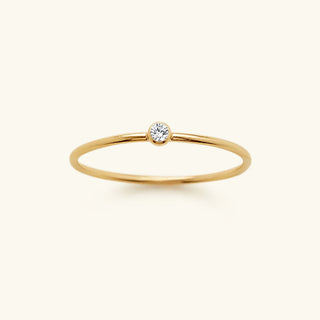 Amelia Birthstone Stacker Ring