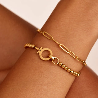 Alltägliches essentielles Büroklammer-Armband