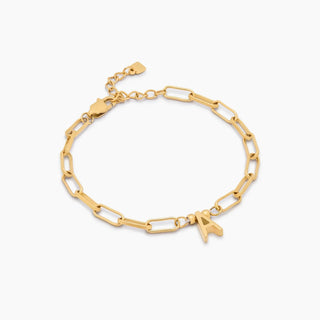 Büroklammer Anfangsanhänger Armband