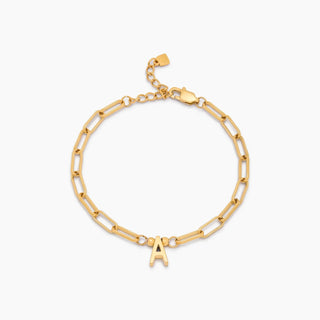 Büroklammer Anfangsanhänger Armband