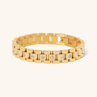 Goldenes Uhrenarmband Armband