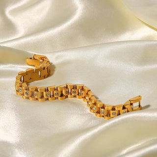 Goldenes Uhrenarmband Armband