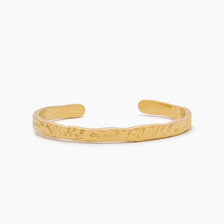 Essentielles strukturiertes Manschettenarmband