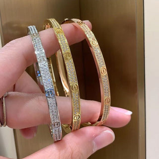 ETERNITY DELUXE - Gold Zirkon Armband