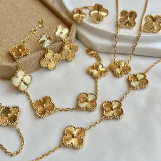 KLEEBLATT SET | GOLD