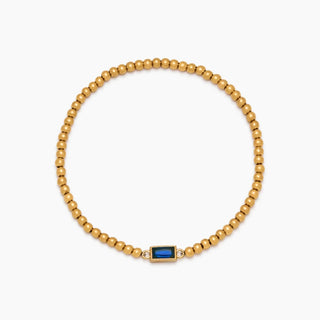 Gold Perlen Geburtsstein Armband