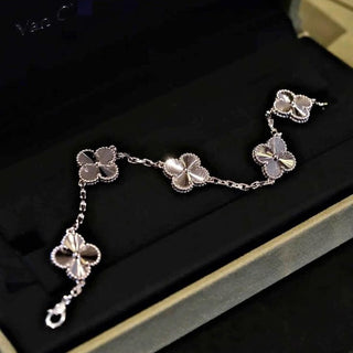 CLOVER - Silberarmband