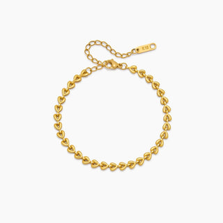 Kette der Herzen Armband