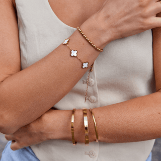 Lilah Gold Armreif