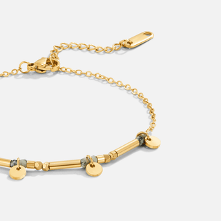 Neri Gold Scheiben Armband