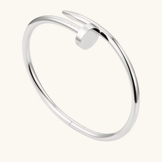 ELEGANCE NAIL - Silberarmband