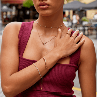 Wellen Gold Armband