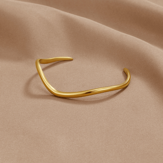 Wellen Gold Armband