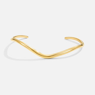 Wellen Gold Armband
